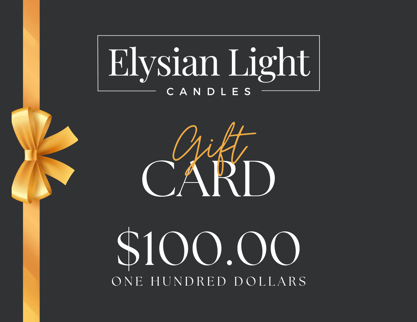 Elysian Light Candles Gift Card - Elysian Light Candles