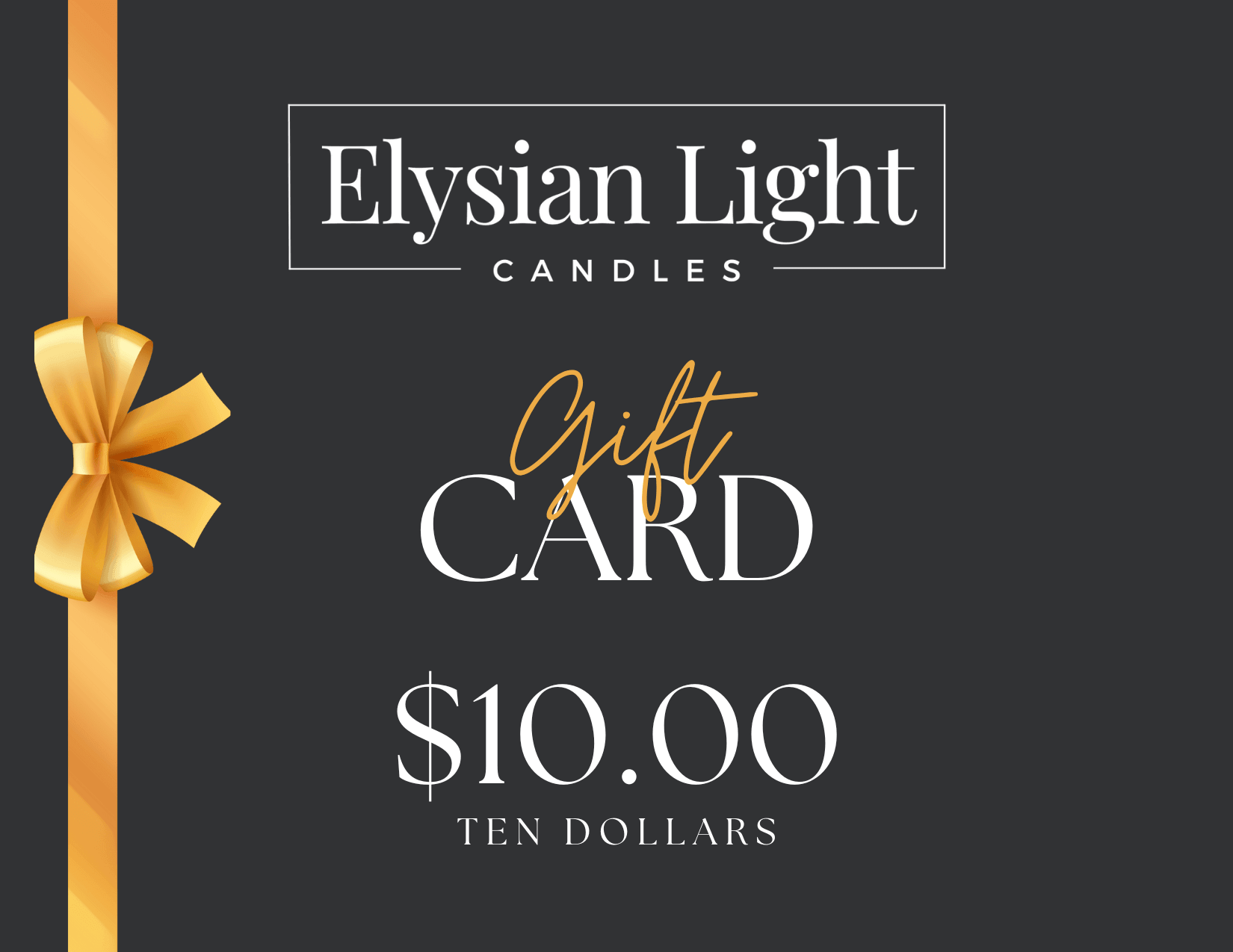 Elysian Light Candles Gift Card - Elysian Light Candles